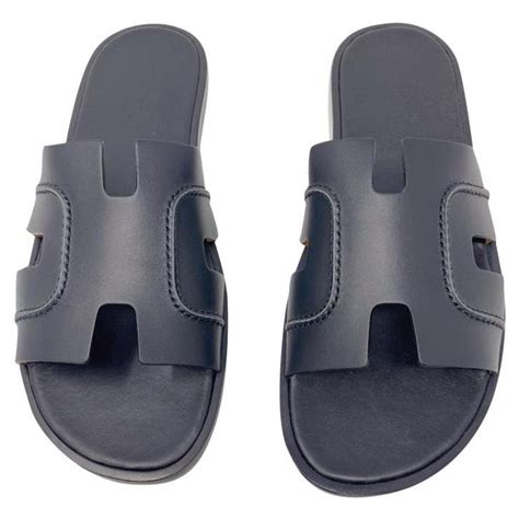 izmir hermes sandals|hermes izmir sandals black.